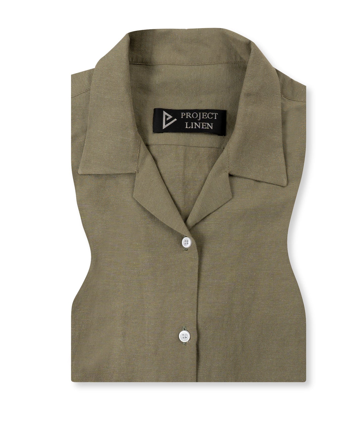 Green Cuban Linen Shirt