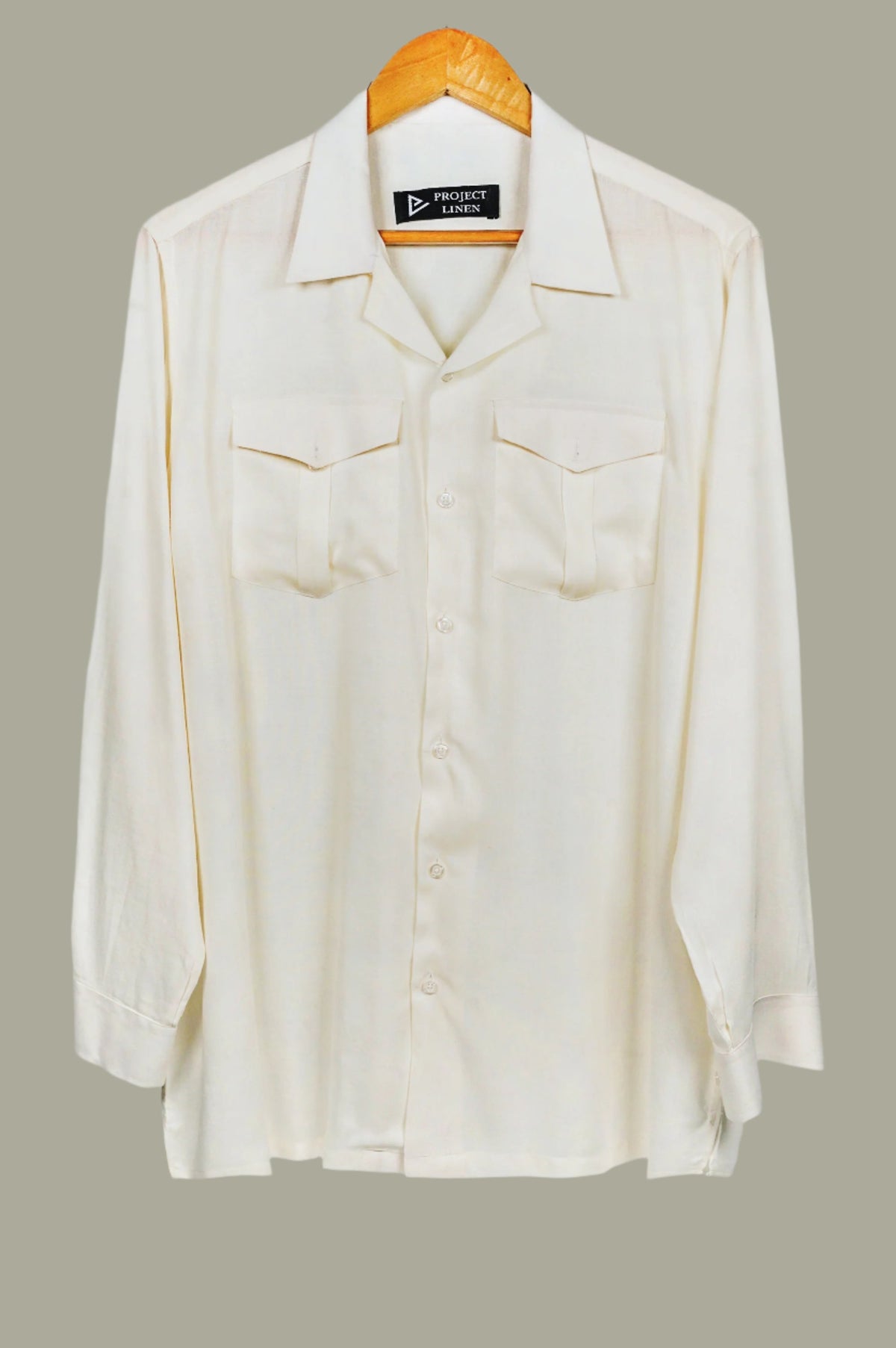 Project Linen White Linen Safari Shirt – Project Linen