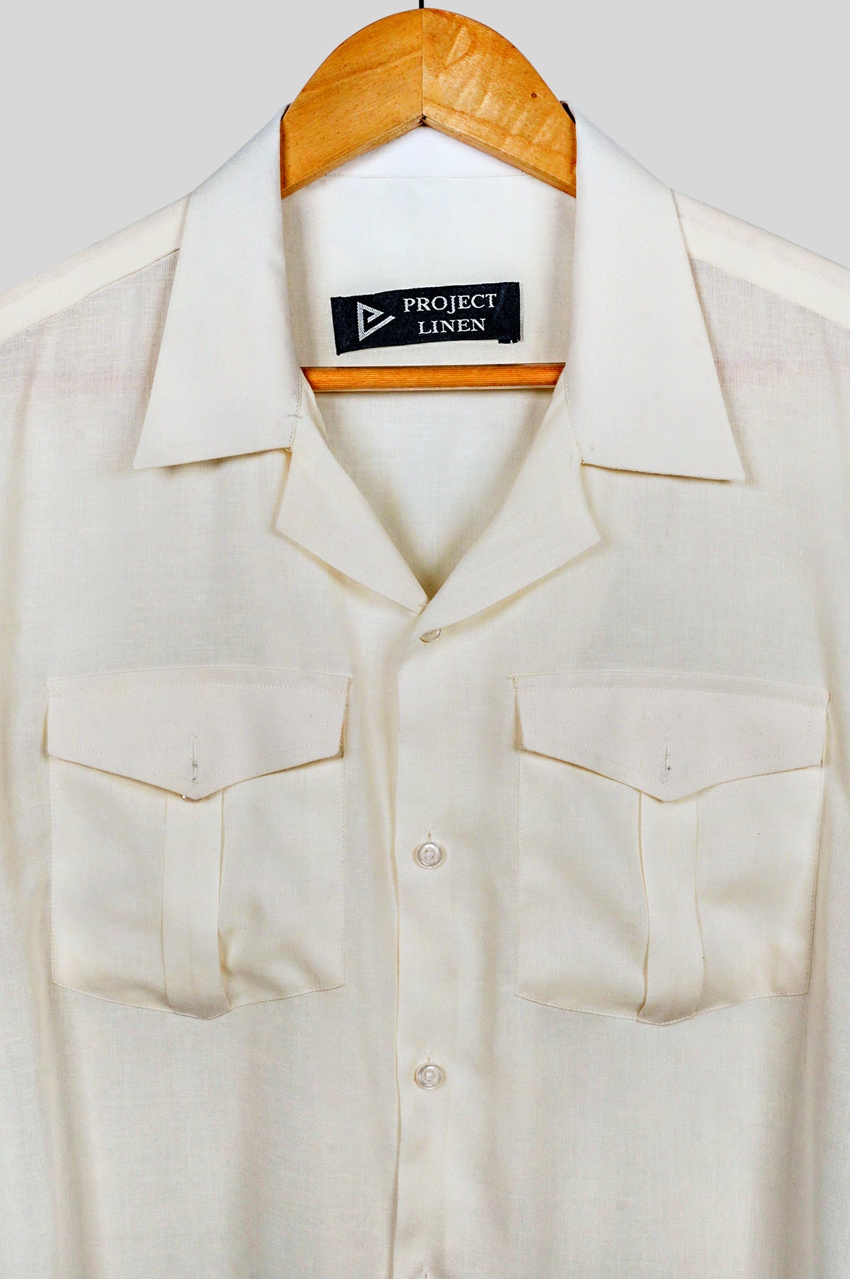 Project Linen White Linen Safari Shirt – Project Linen