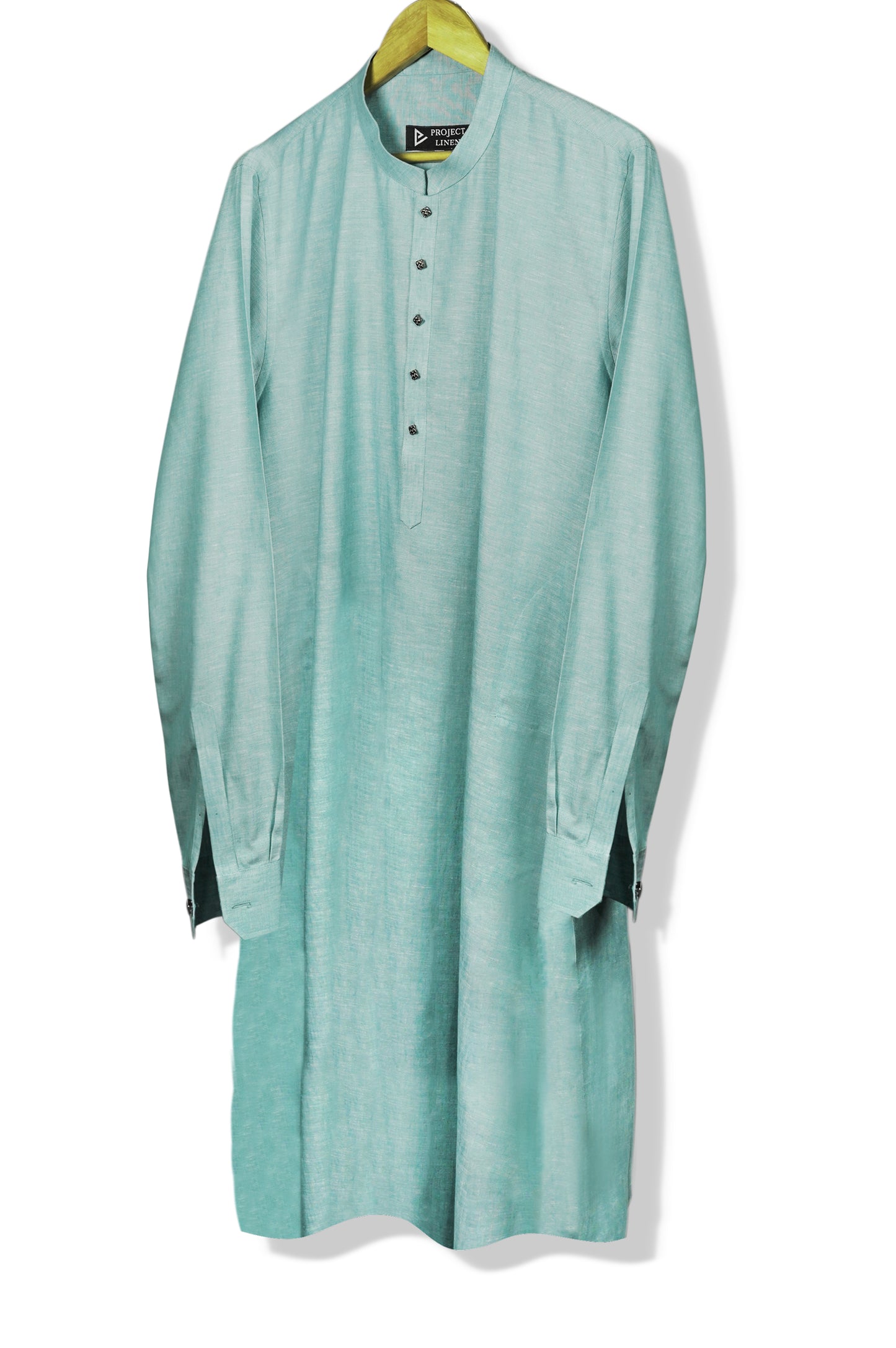 Mint Green Linen Kurta Trouser