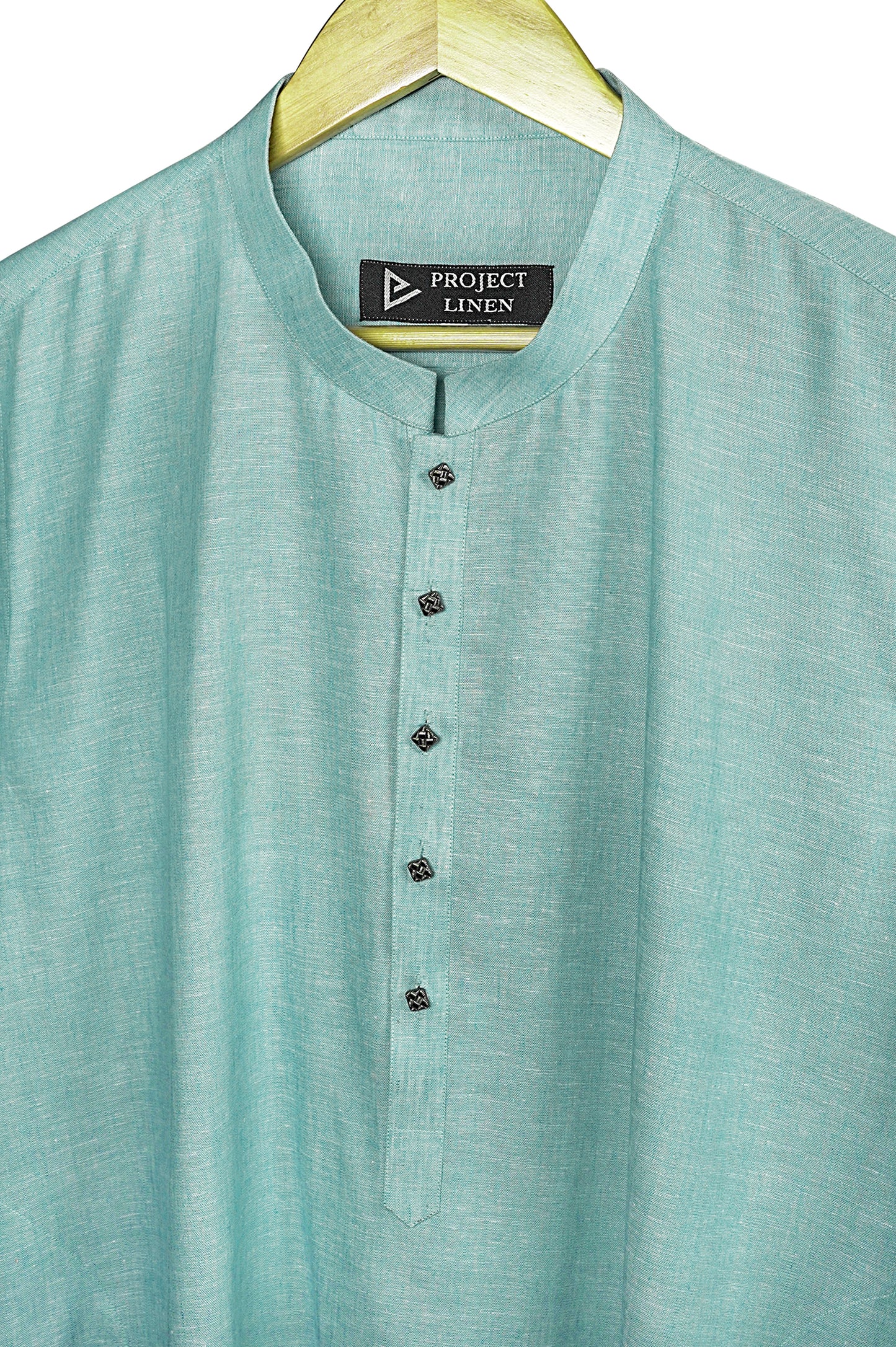 Mint Green Linen Kurta Trouser