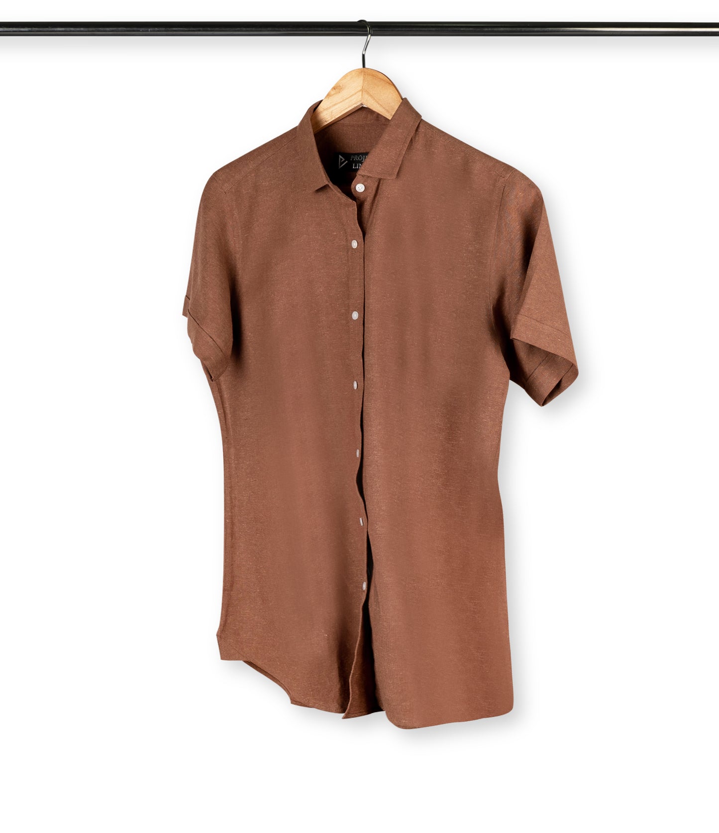 Copper Linen Shirt