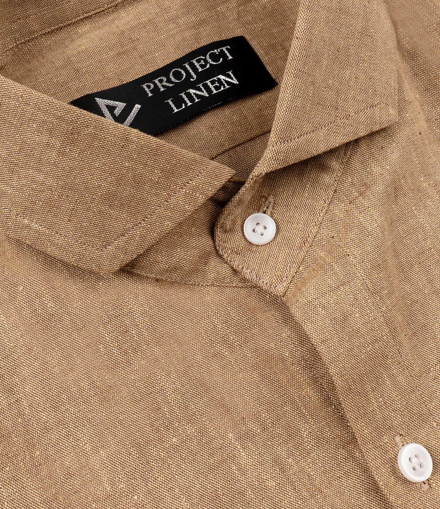 Mustard Linen Shirt - Her's