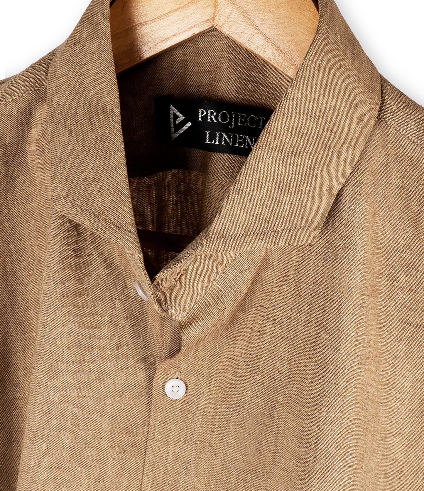 Mustard Linen Shirt - Her's