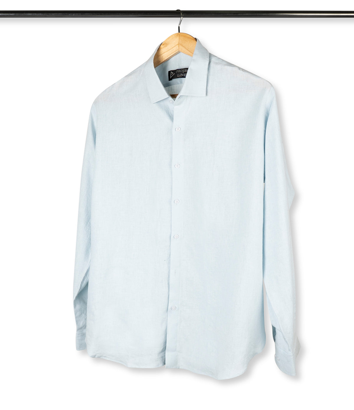 Project Linen Powder Blue Linen Shirt – Project Linen