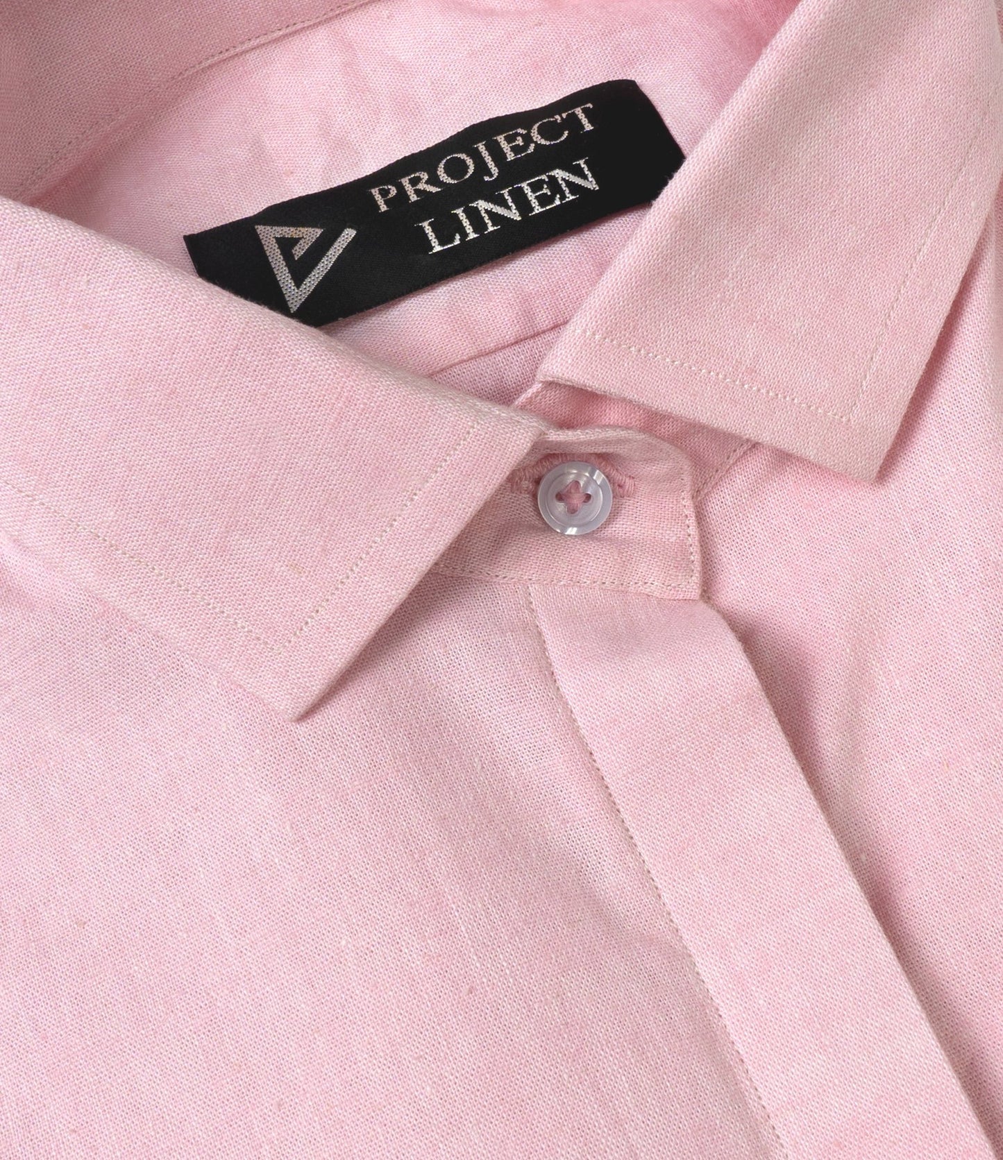 Soft Pink Linen Shirt