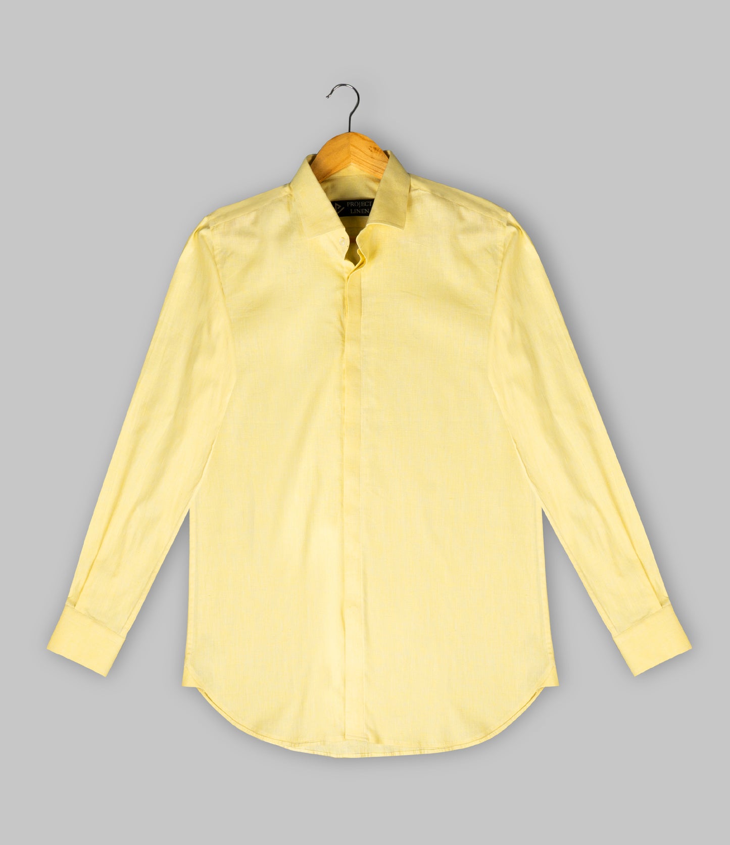Lime Yellow Linen Shirt