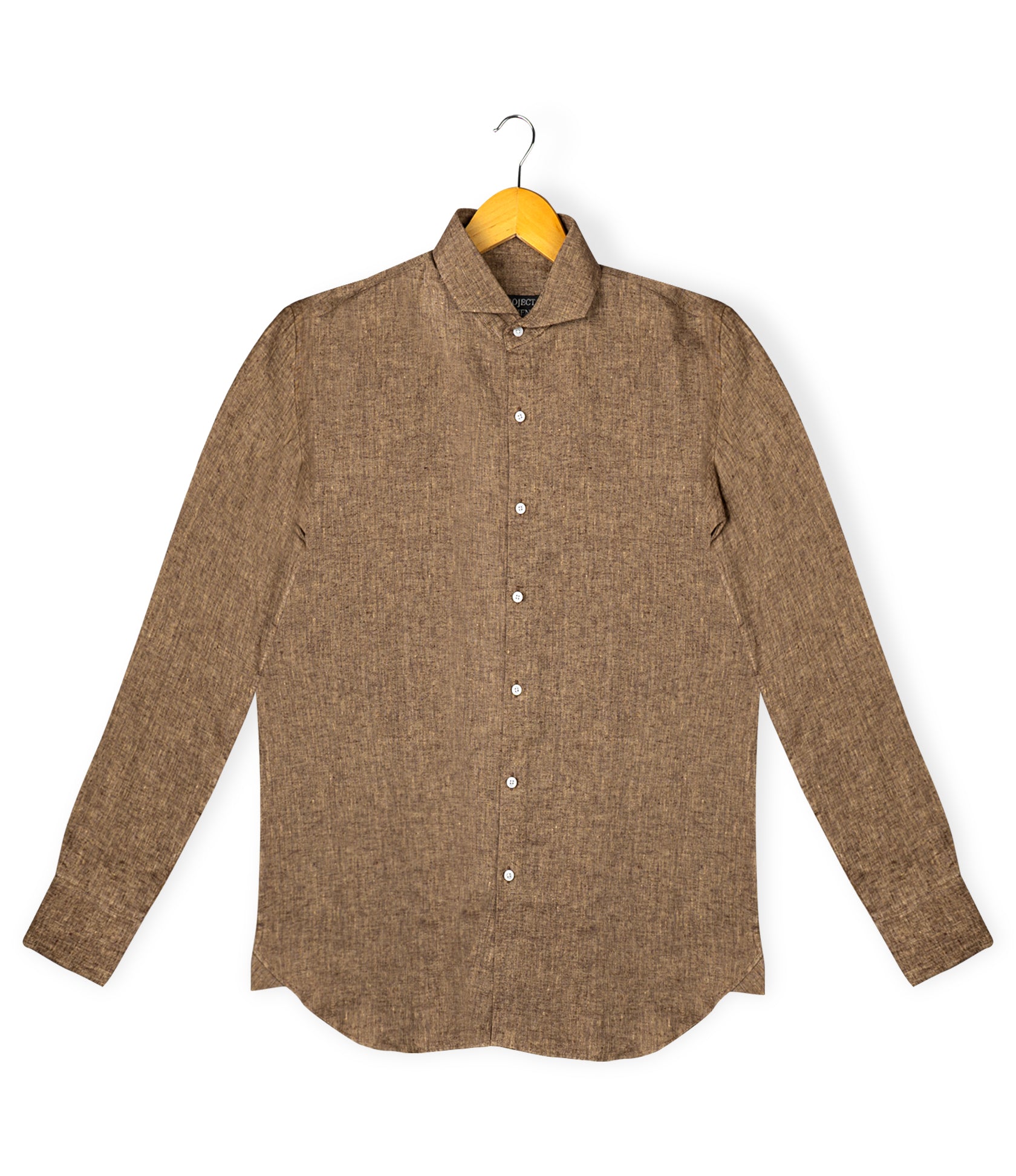 Project Linen Brown Linen Shirt – Project Linen