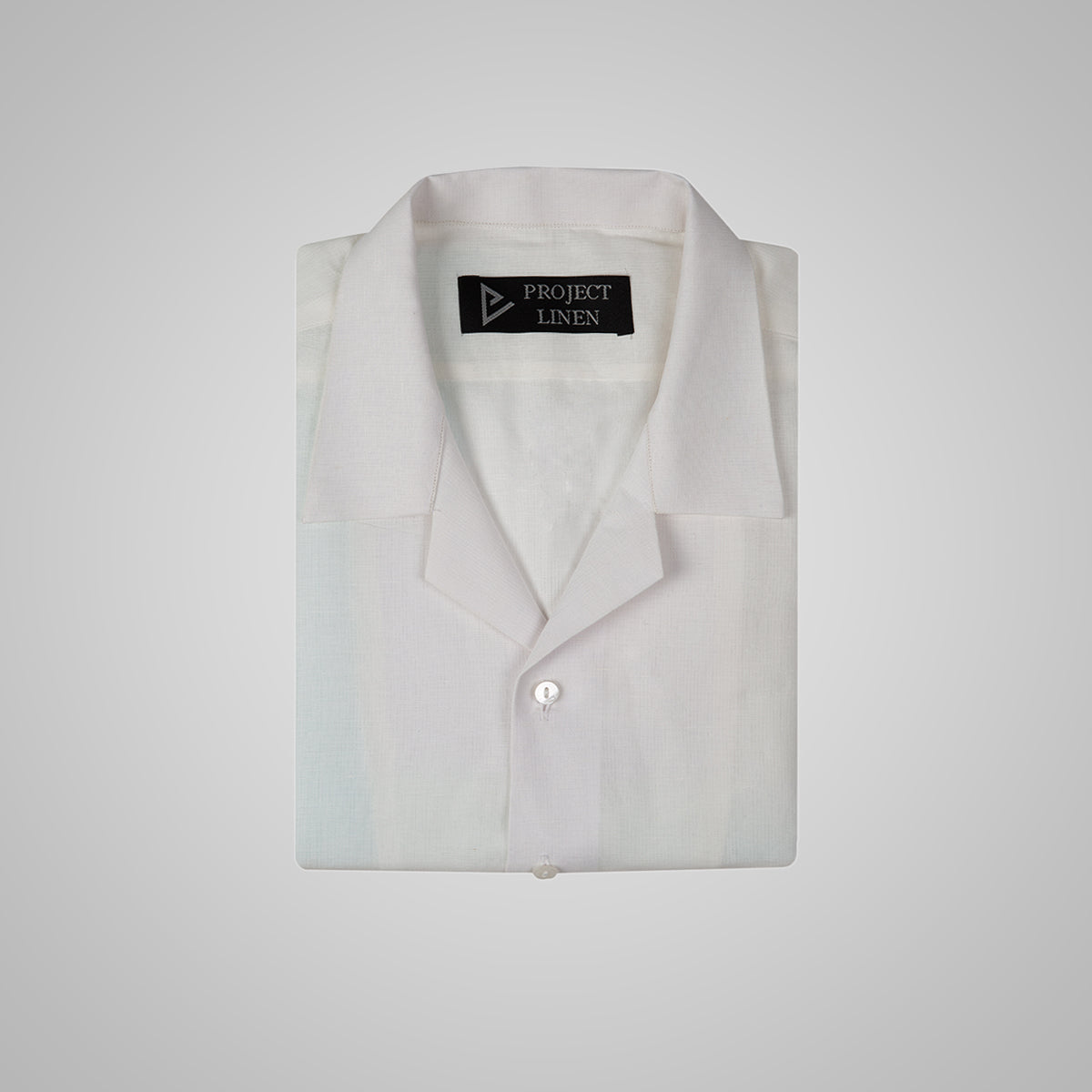 White Cuban Linen Shirt