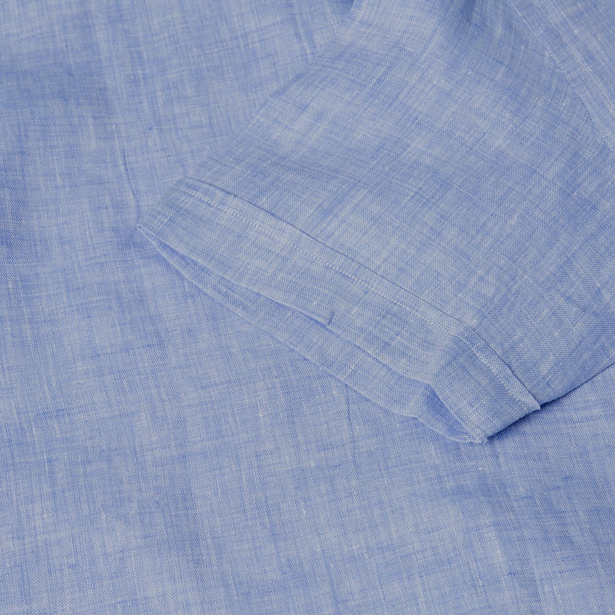 Blue Cuban Linen Shirt