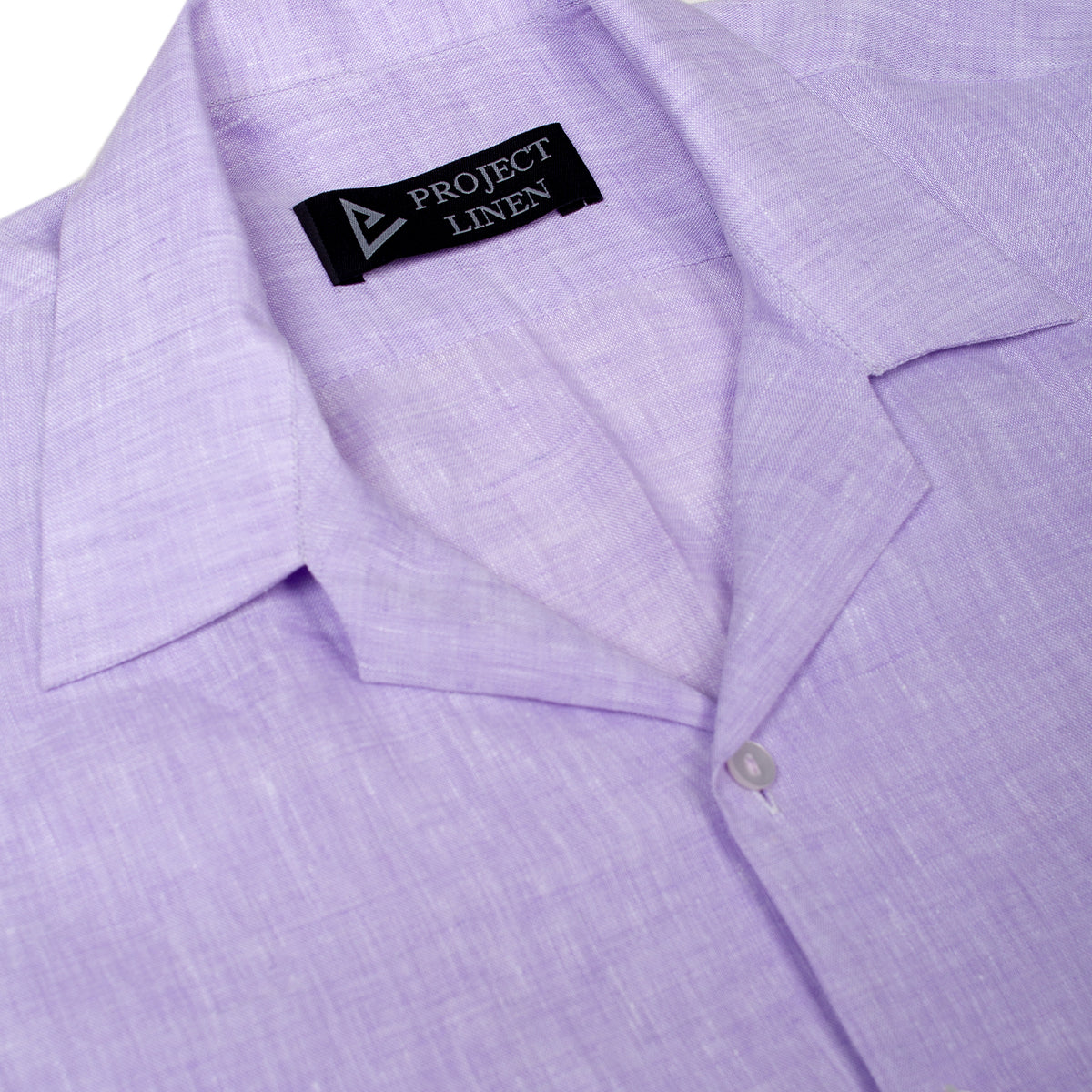 Lilac Cuban Linen Shirt - Her's
