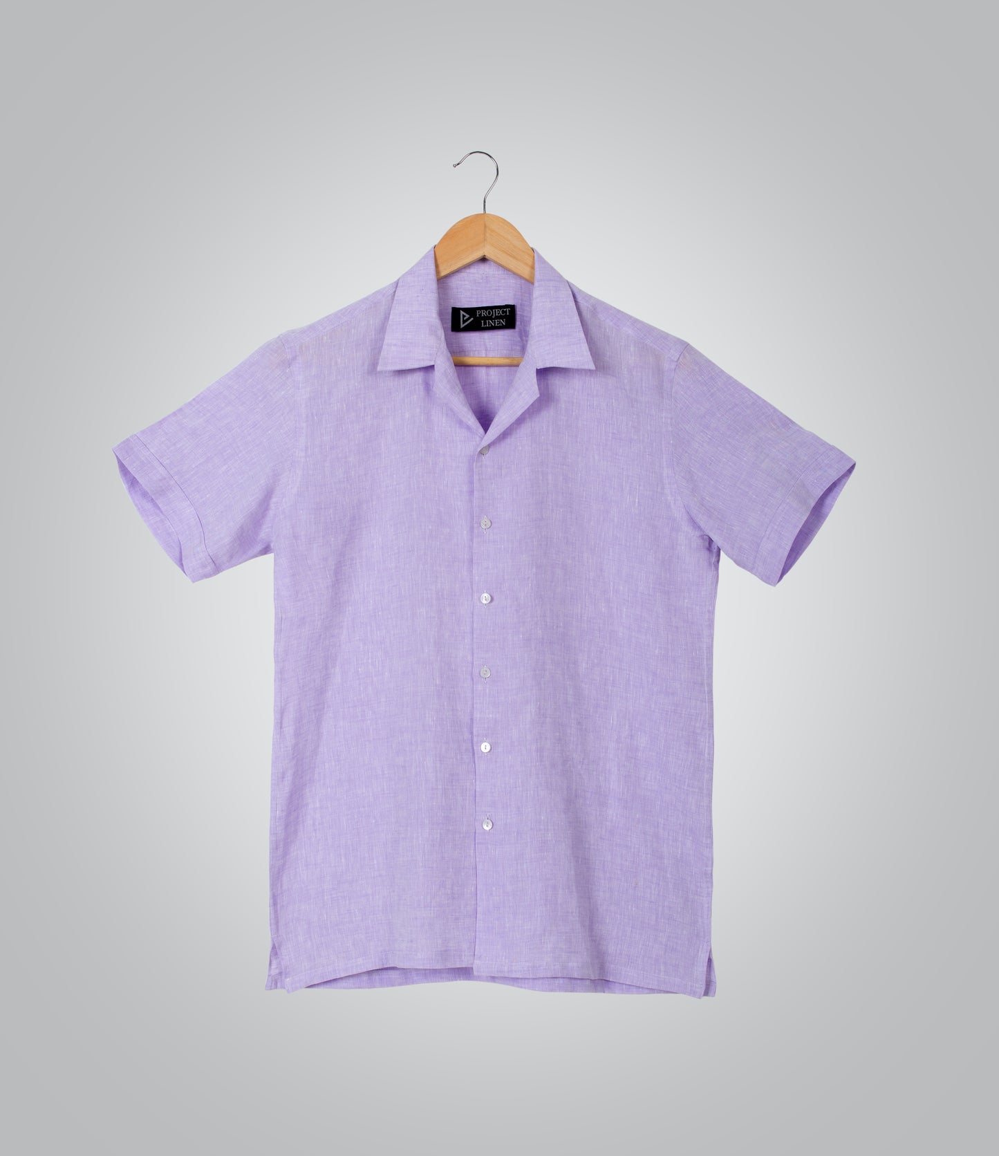 Lilac Cuban Linen Shirt - Her's