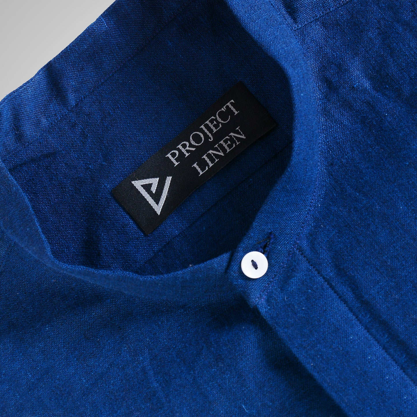 Berry Blue linen shirt