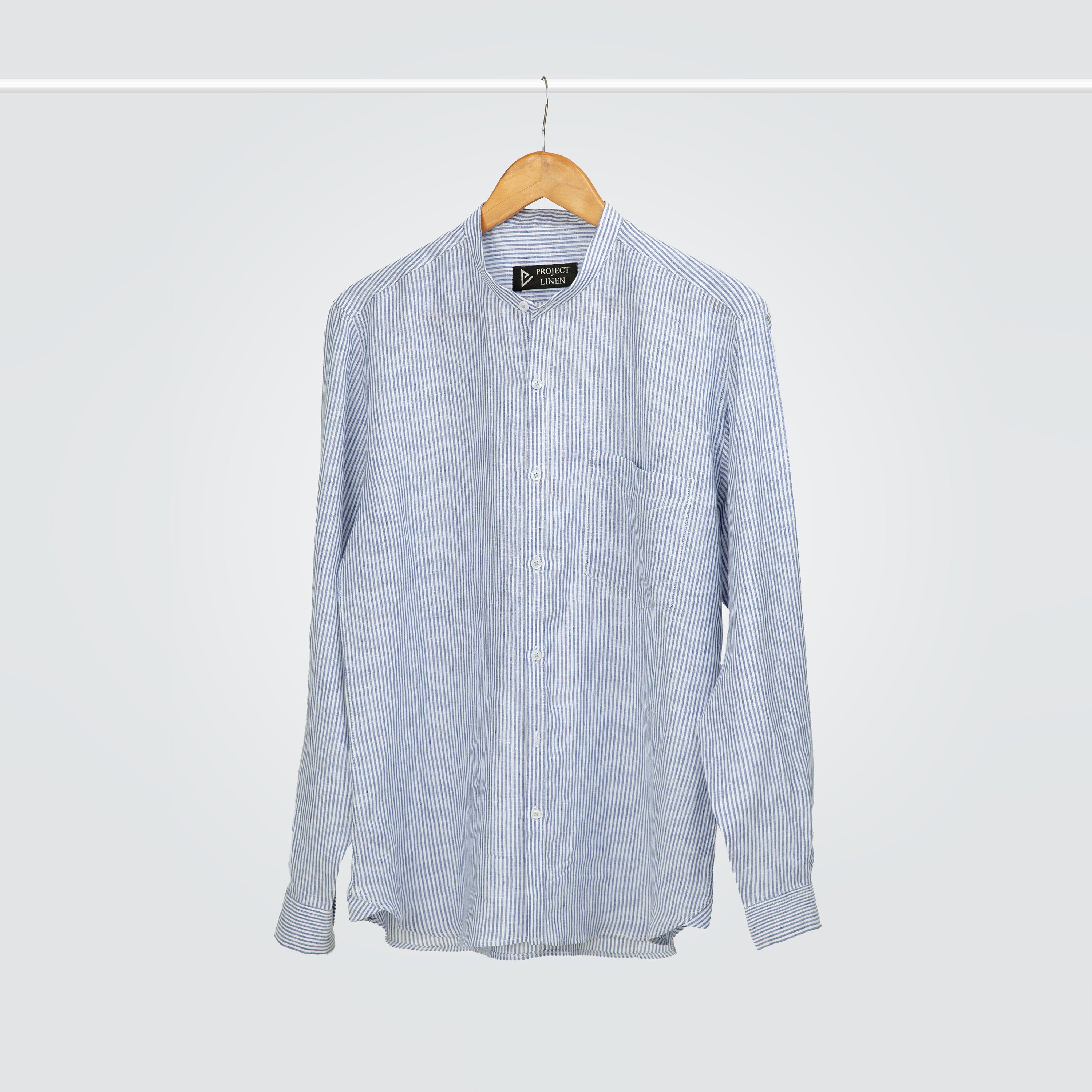 Project Linen Blue Stripes Linen Shirt – Project Linen