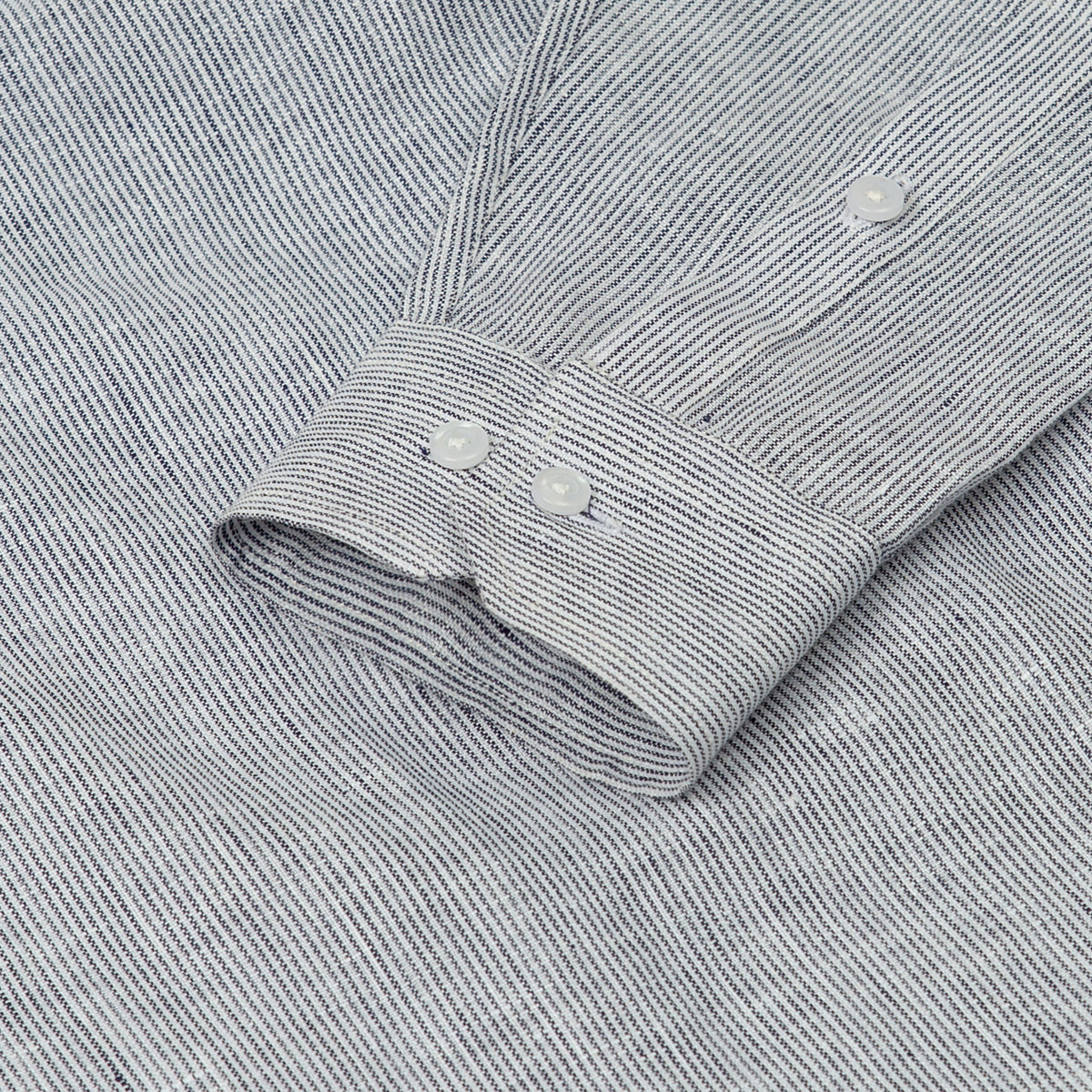 Project Linen Black Stripes Irish Linen Shirt – Project Linen
