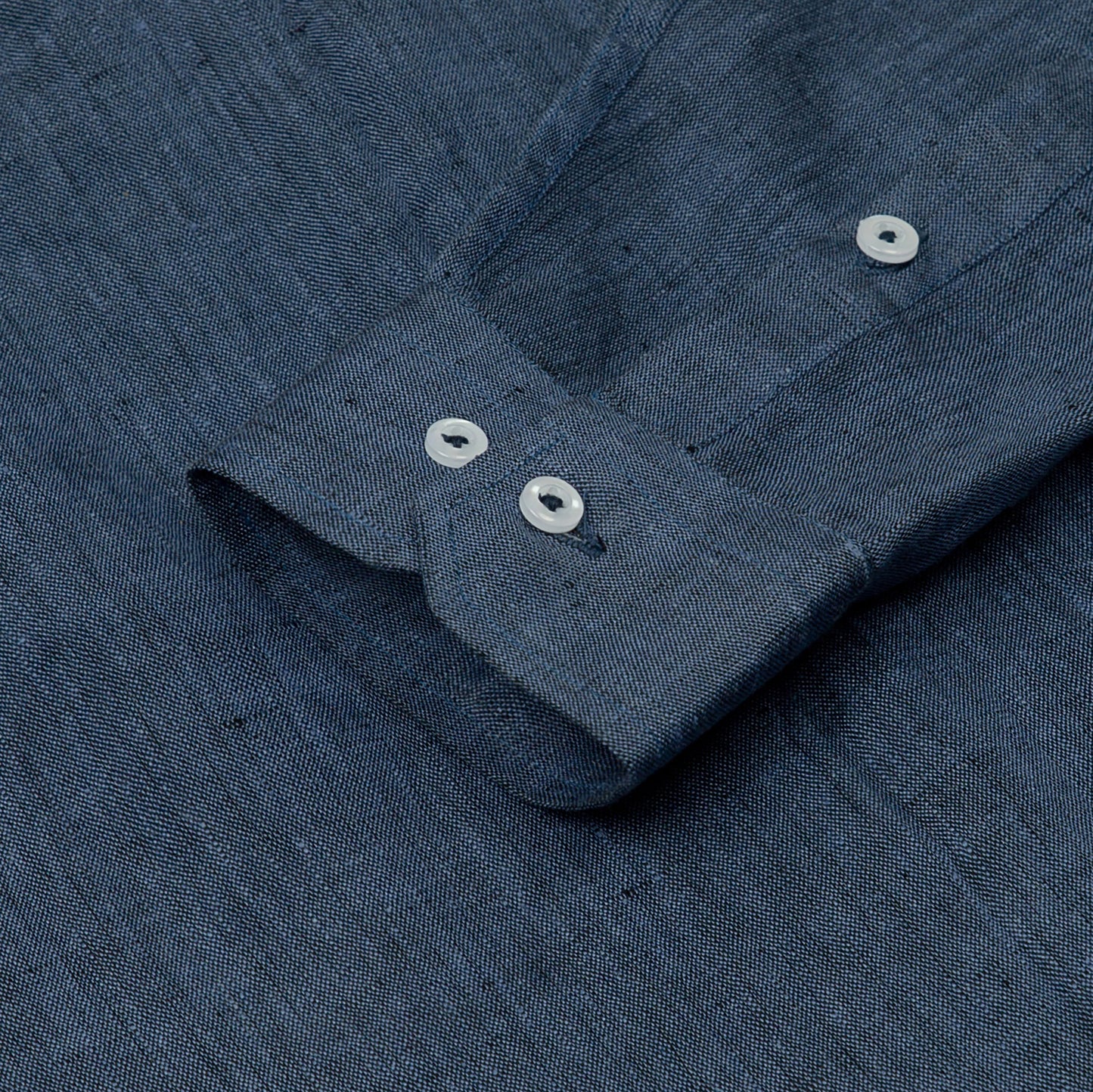 Blue Irish Linen Shirt