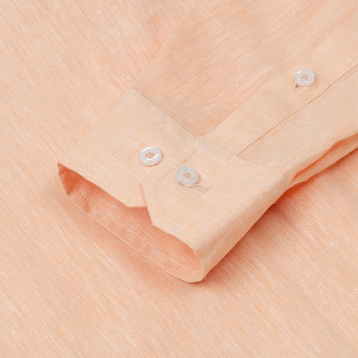 Peach Linen Shirt