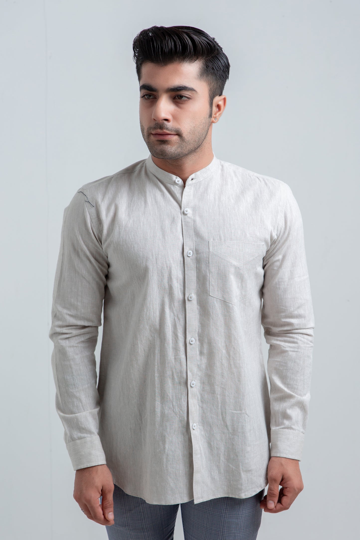 Beige Linen Shirt – Project Linen